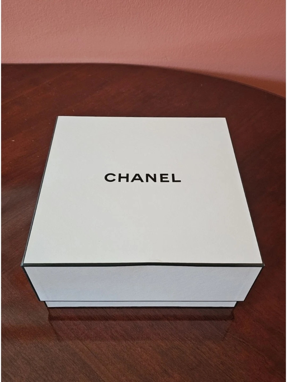 Chanel White Logo Box
